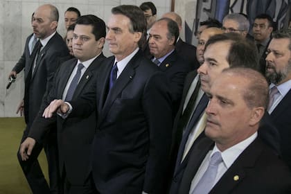 Bolsonaro presentó su plan en el Congreso, en Brasilia