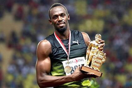 Bolt, un premio y una de sus últimas sonrisas
