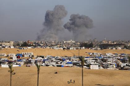 Bombardeos israelíes en Rafah