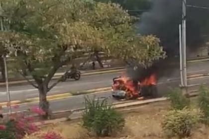 Bomberos de Maracaibo envió a Pdvsa un informe sobre vehículos incendiados