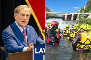 Bomberos mexicanos ayudan en Texas