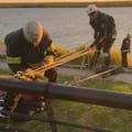 Dramático rescate de una joven pareja que había sido arrastrada por la corriente del río Paraná