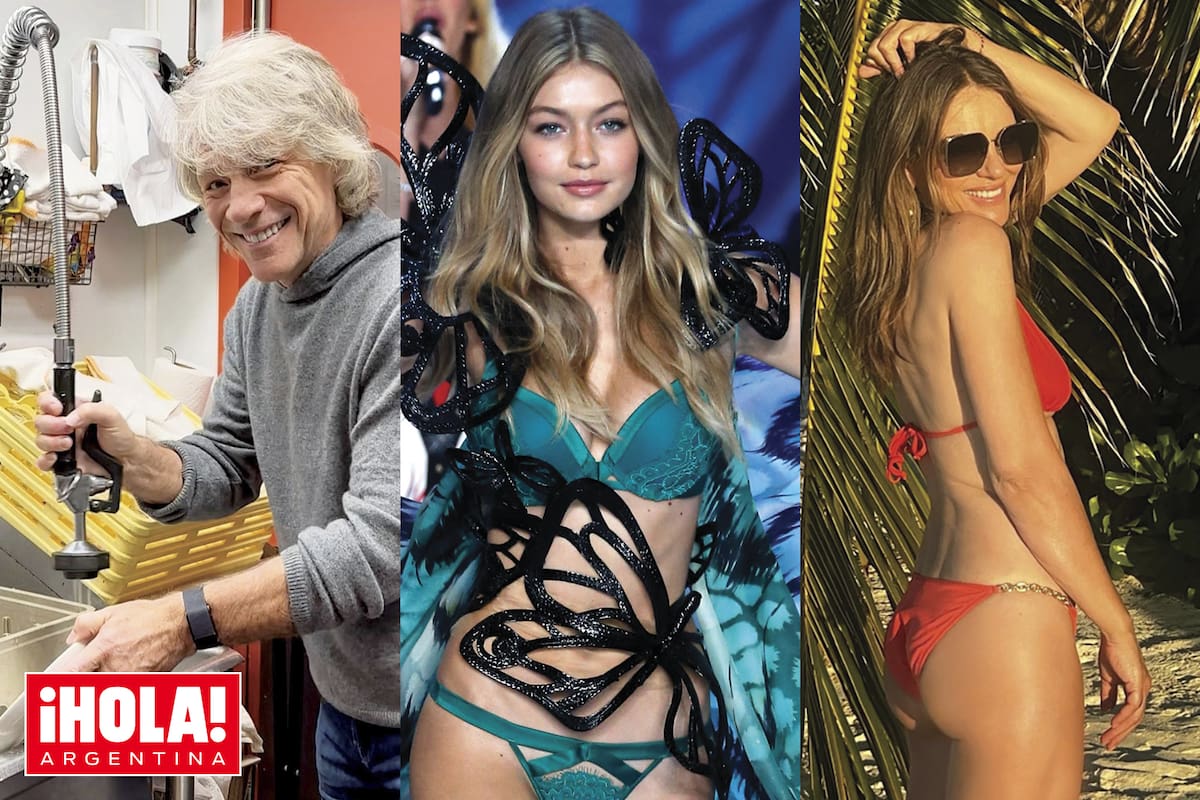 Bon Jovi, Gigi Hadid y Elizabeth Hurley.