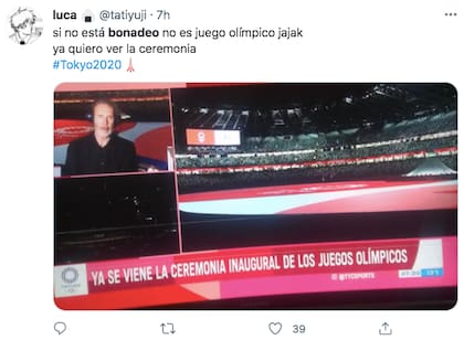 "si no está Bonadeo, no es juego olímpico"