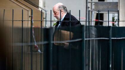 Bonadio, ayer, al llegar a los tribunales de Comodoro Py