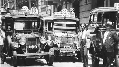 Los primeros colectivos