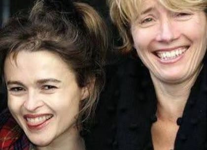 Bonham Carter y Thompson volvieron a ser amigas unos pocos años después del affaire