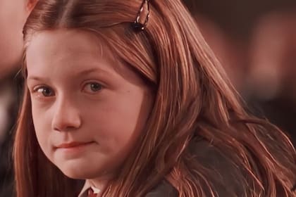 Bonnie Wright aparece en todas las películas de la saga de Harry Potter