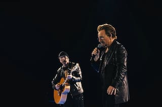 El sentido homenaje de U2 a Alexei Navalny durante un show en Las Vegas