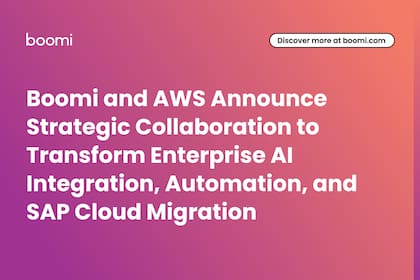 Boomi y AWS anuncian una colaboración estratégica destinada a transformar la integración de la IA em