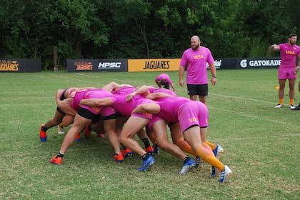 Bordoy es el preparador de los forwards de Jaguares, del alto rendimiento en el camino a la final del Súper Rugby de 2019.