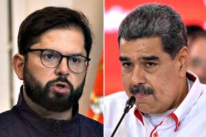 Boric y Maduro