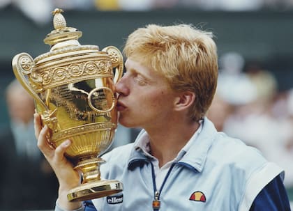 Boris Becker, otro de los monstruos que guió Ion Tiriac