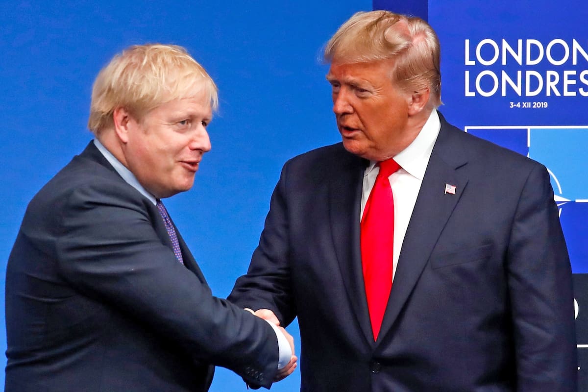 Boris Johnson se pone del lado de Donald Trump y prohíbe a Huawei en la red del Reino Unido
