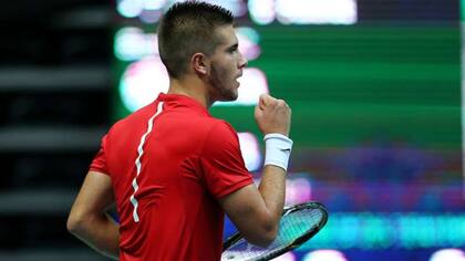 Borna Coric todavía sueña con poder estar en la final de la Davis
