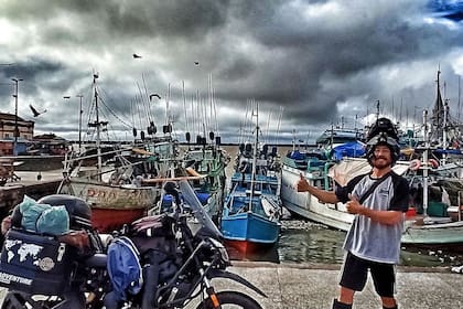 Borroni era conocido por mostrar el mundo a bordo de su moto