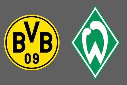 Borussia Dortmund y SV Werder Bremen disputaron uno de los encuentros de la jornada del fútbol aleman