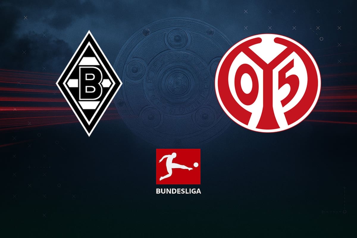 Borussia M'gladbach y Mainz 05 disputaron uno de los encuentros de la jornada del fútbol aleman