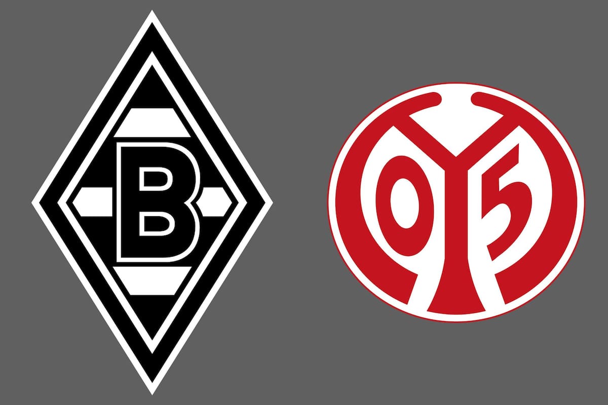 Borussia Mönchengladbach y 1. FSV Mainz 05 disputaron uno de los encuentros de la jornada del fútbol aleman