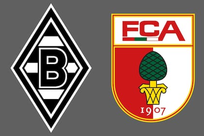 Borussia Mönchengladbach y FC Augsburg disputaron uno de los encuentros de la jornada del fútbol aleman
