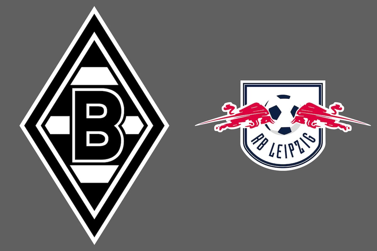Borussia Mönchengladbach y RB Leipzig disputaron uno de los encuentros de la jornada del fútbol aleman
