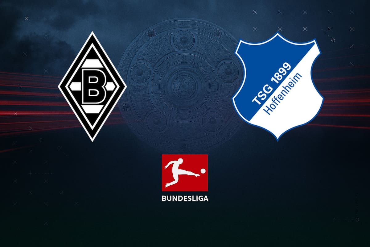 Borussia Mönchengladbach y TSG Hoffenheim disputaron uno de los encuentros de la jornada del fútbol aleman