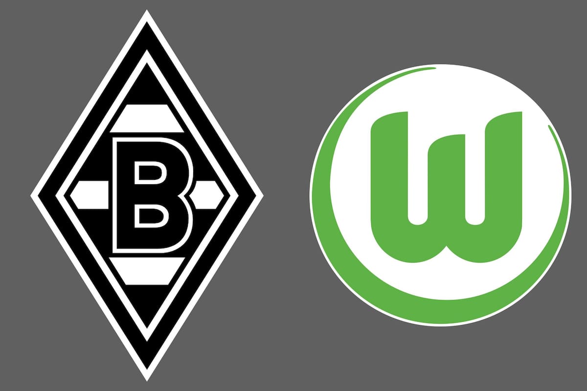 Borussia Mönchengladbach y VfL Wolfsburg disputaron uno de los encuentros de la jornada del fútbol aleman