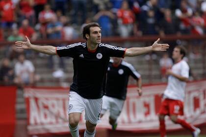 Boselli, autor del primer gol del partido