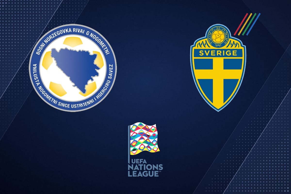 Bosnia and Herzegovina empató 1-1 con Suecia, por la Liga de Naciones