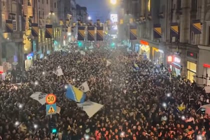 Bosnia celebra su clasificación al Mundial 2026