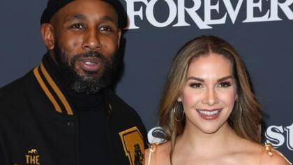 Boss junto a su esposa la semana pasada.