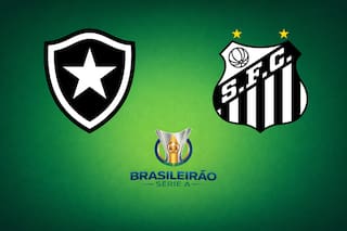 Botafogo venció 2-1 a Santos, por el Brasileirao Serie A 2026