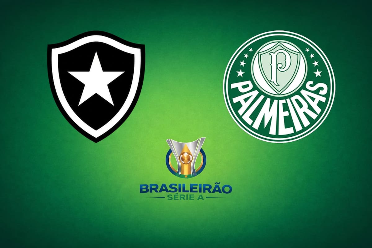 Botafogo vs. Palmeiras por el Brasileirao Serie A 2026: día, hora y cómo seguir online