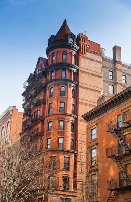 Botánico. Arquitectura señorial en Brooklyn Heights.