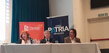 Boudou durante el seminario que se realizó esta tarde.