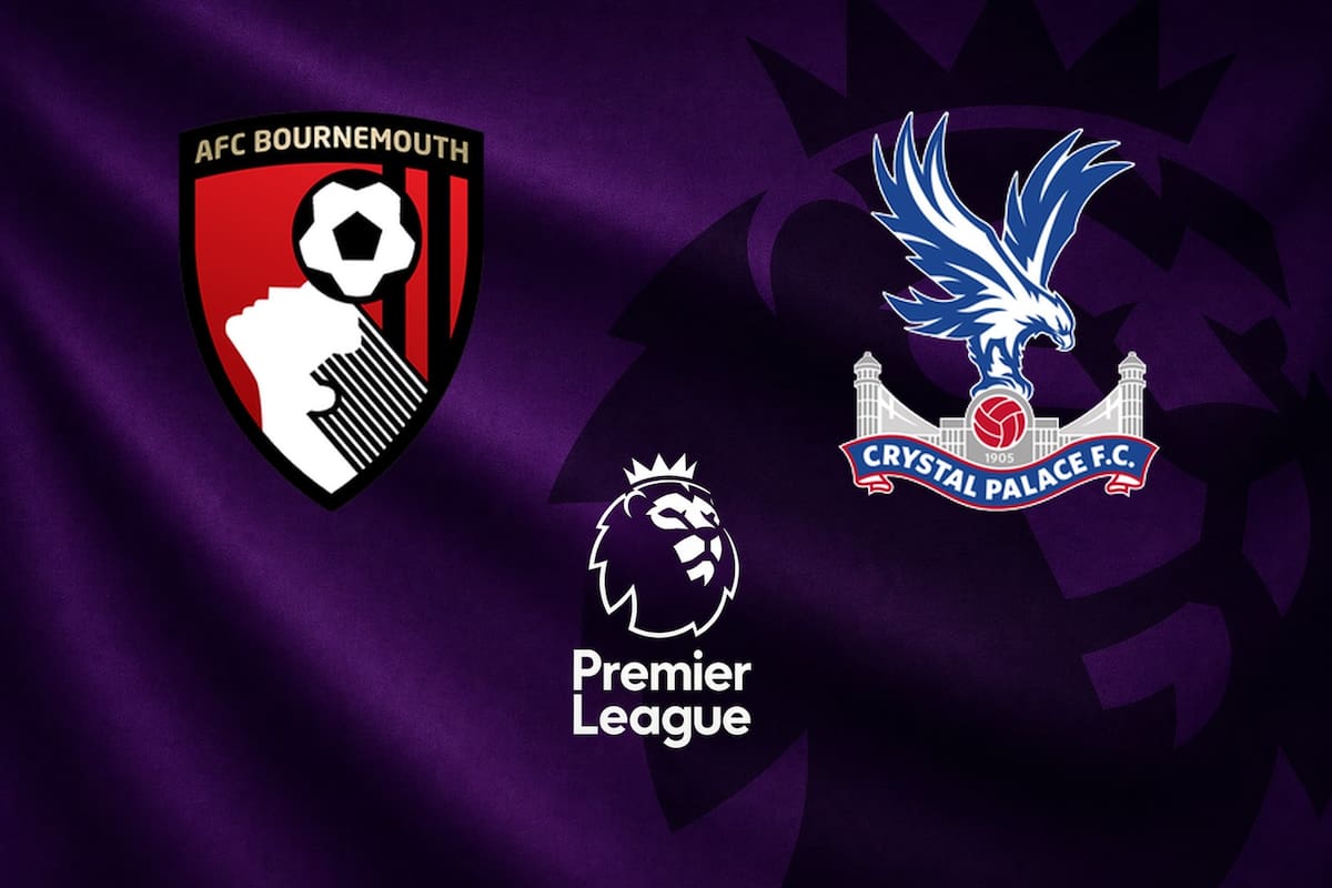 Bournemouth y Crystal Palace disputaron uno de los encuentros de la jornada del fútbol inglés