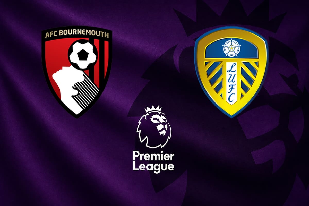 Bournemouth y Leeds United disputaron uno de los encuentros de la jornada del fútbol inglés