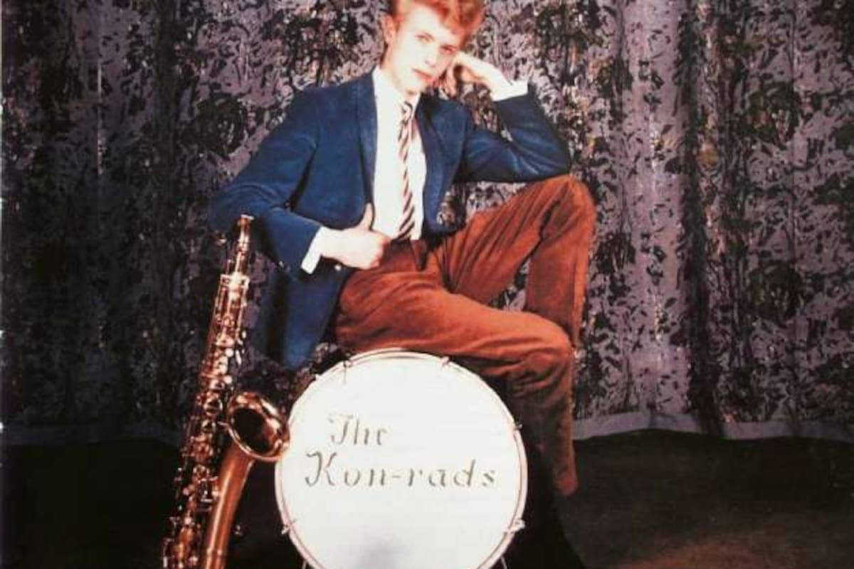 Bowie en los 60, antes de iniciarse como solista
