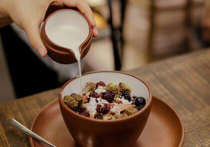 Bowl con vegetales orgánicos crudos. Foto gentileza de Buenos Aires Verde