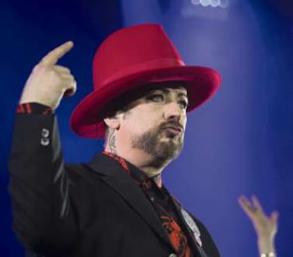 Boy George, un frontman en buena forma