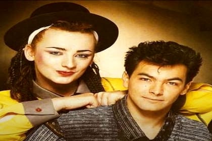Boy George y Jon Moss, de Culture Club