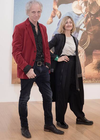 Boy Olmi y Carola Reyna, en la inauguración de la nueva exposición del Malba: Cindy Sherman? ?/ Richard Prince