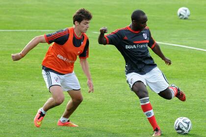 Boyé y Balanta son dos posibles titulares el domingo ante el Pincha