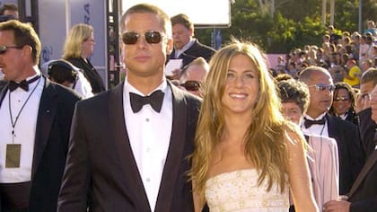 Brad Pitt con Jennifer Aniston