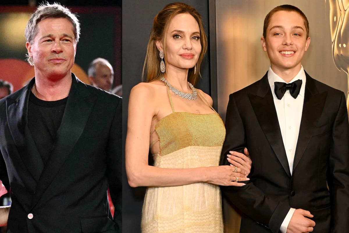 Brad Pitt cuestionó a Angelina Jolie por posar junto a su hijo Knox en una alfombra roja