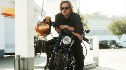 Brad Pitt es un amante de las motos y la velocidad