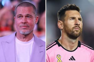 Brad Pitt habló de Lionel Messi y no escatimó en elogios