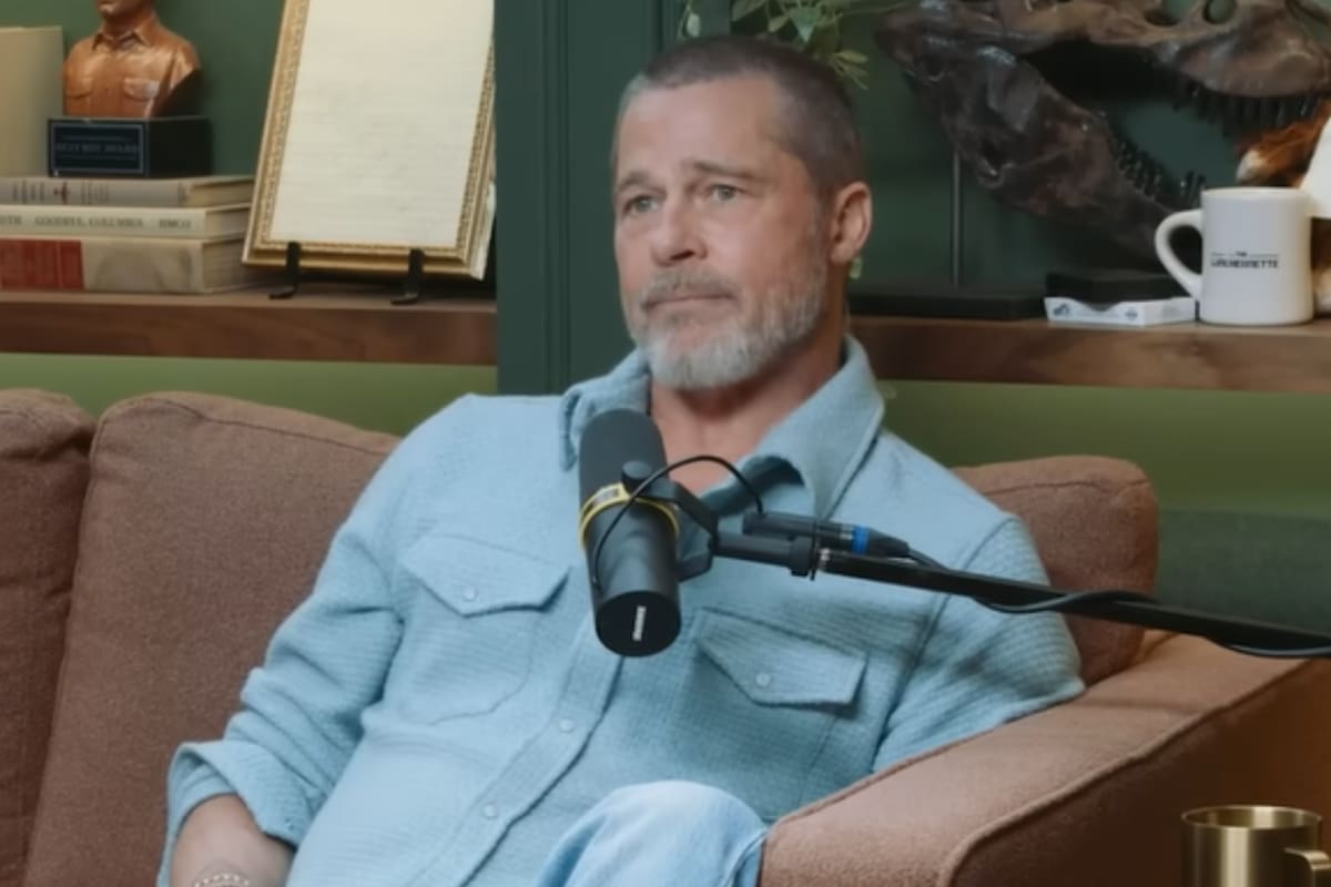 Brad Pitt habló de sus inicios y sorprendió con una revelación (Foto: Captura YouTube Armchair Expert)