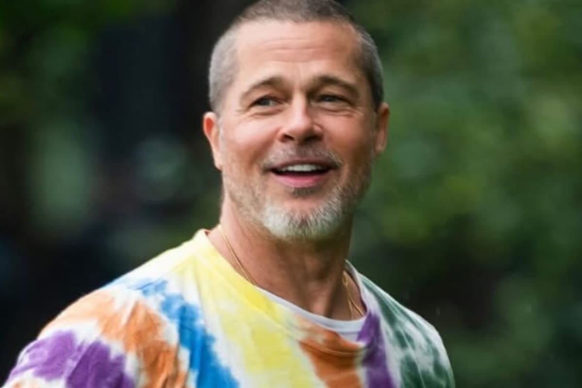 Brad Pitt se proclamó fanático de un corredor de autos (Foto: Instagram/@bradpittofficial)