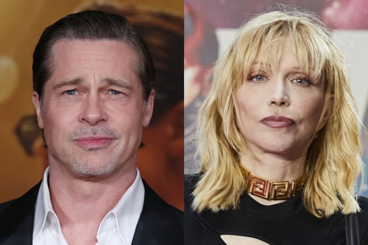Brad Pitt y Courtney Love, enfrentados por Kurt Cobain